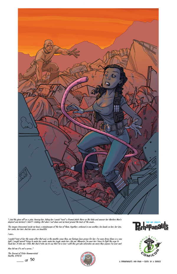 EMERALD CITY COMIC CON (2011) print
