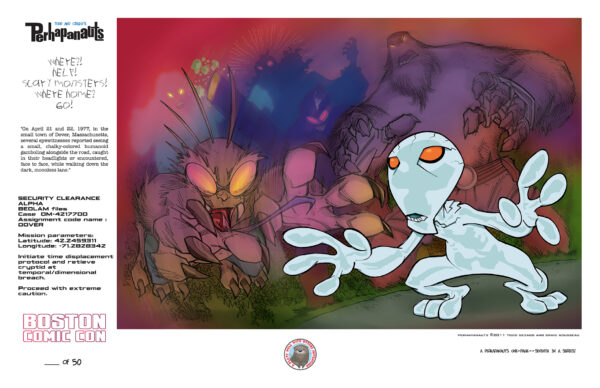 BOSTON COMIC CON (2011) print