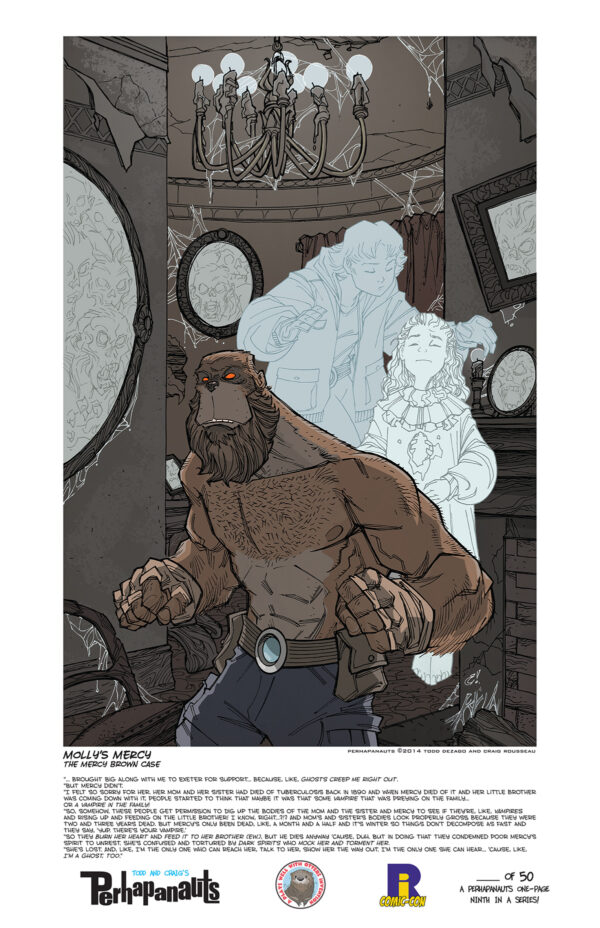 RHODE ISLAND COMIC CON (2014) print