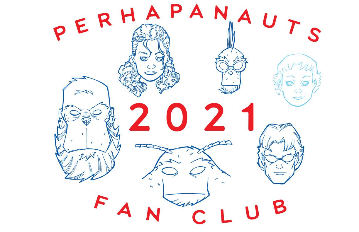 haps fan club t-blue