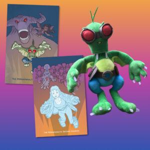 FIRST BLOOD and SECOND CHANCES trades (creator exclusive covers) AND choopie plush bundle