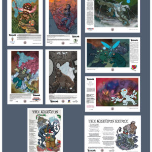 perhapanauts one sheet print bundle!