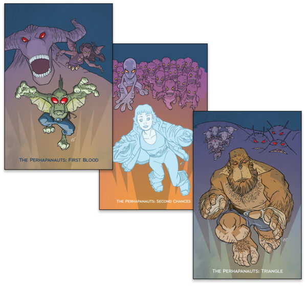 FIRST BLOOD and SECOND CHANCES and TRIANGLE trades (creator exclusive covers) bundle
